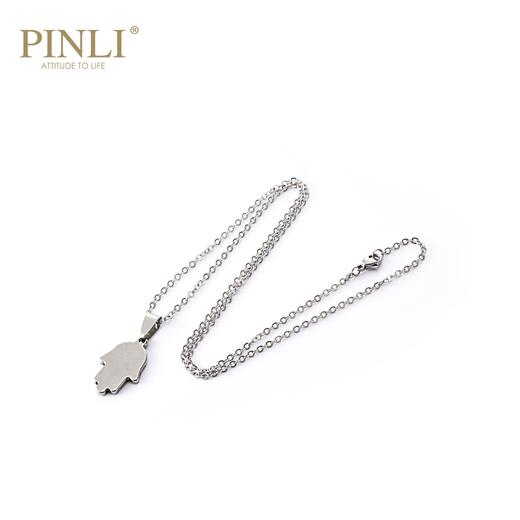 PINLI品立秋季男士配饰潮流图案吊坠项链饰品首饰D203128870 商品图2