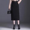 百搭中长款，直筒呢子半身裙 KFY-6650 商品缩略图1