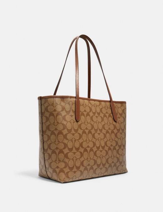 coach/蔻驰奥莱女士经典老花手提袋569633cm*29cm*16cm