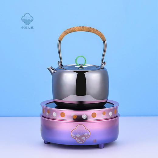  小溪之雅电陶炉 小菊菊粉 商品图0