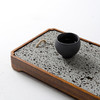  石至茗归 岩居一火山岩重竹干泡湿泡两用石茶台现代时尚简约大气石头茶盘 商品缩略图2
