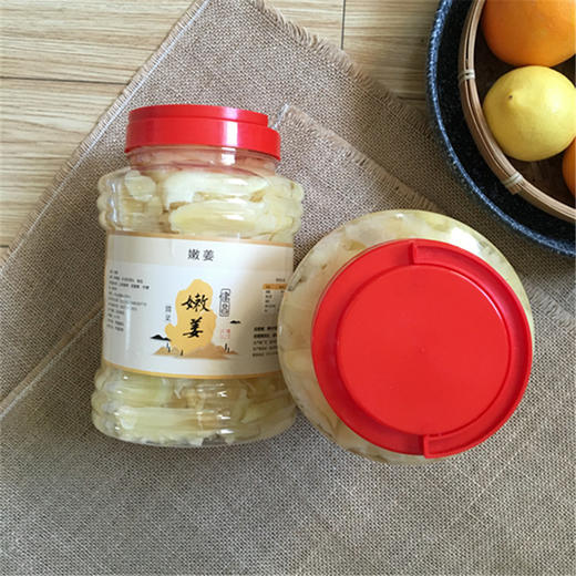【常州馆】正宗建昌嫩姜大蒜头下饭菜泡糖醋菜腌生姜泡姜开胃菜常州特产 2瓶装【仅供展示】 商品图2