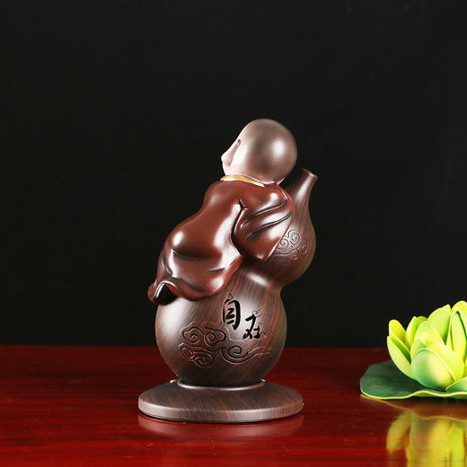  葫芦古典音乐机 小沙弥小葫芦香插古典音乐播放机蓝牙音乐机 商品图1