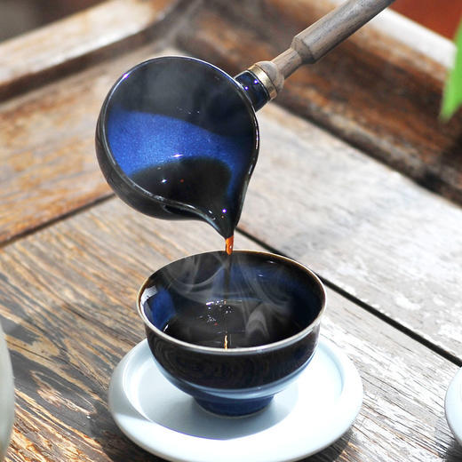  成艺 温茶养生艺术茶组 煮茶器陶瓷电陶炉煮茶炉黑茶温茶器 商品图1