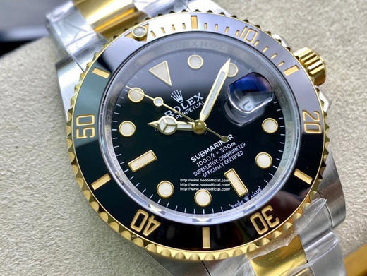 Green绿厂匠心合一，再添一员猛将——126613劳力士41mm间金黑水鬼，间金蓝水鬼。独家特色】首家采用“日本京瓷材料配方 商品图1