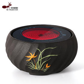  时尚蚂蚁 小兰花小雪花 电陶炉家用煮茶器煮茶炉陶瓷光波炉茶道电磁炉不挑壶