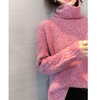 法式慵懒风，加厚羊毛高领毛衣OY-361 商品缩略图3