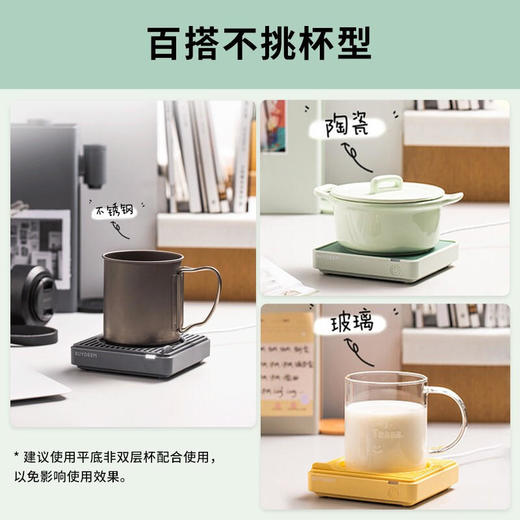 【北鼎】北鼎（Buydeem）保温杯垫加热杯垫OA2001三色可选 商品图7