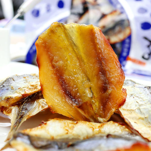 元臻 休闲零食 鲜烤竹荚鱼24g/袋