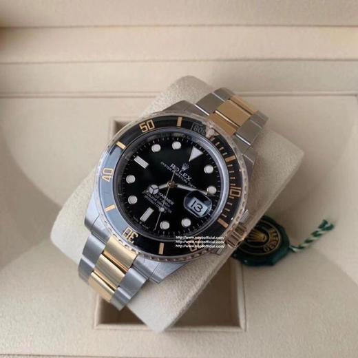 Green绿厂匠心合一，再添一员猛将——126613劳力士41mm间金黑水鬼，间金蓝水鬼。独家特色】首家采用“日本京瓷材料配方 商品图9