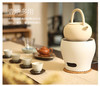  莺歌烧 素白底风炉电陶炉陶瓷煮茶炉家用小型蓝牙无辐射银壶泡茶 商品缩略图1