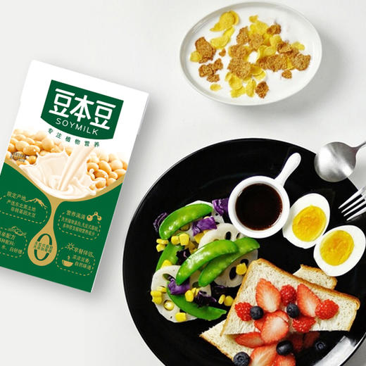 豆本豆唯甄豆奶250ml*24盒 严选非转基因大豆 新老包装随机发 包邮 商品图2