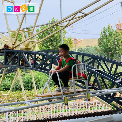 园长之家大型户外玩具无动力滑轨车钢结构小型过山车游乐设备 商品图2