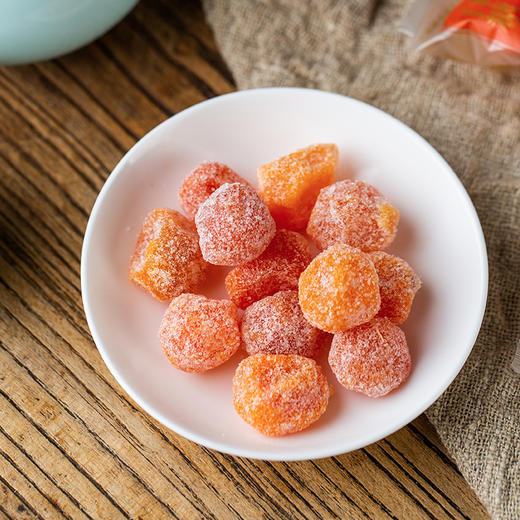 张萃丰糖金桔果脯蜜饯小包装白糖金桔出游休闲零食酸甜口