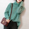 法式慵懒风，加厚羊毛高领毛衣OY-361 商品缩略图1