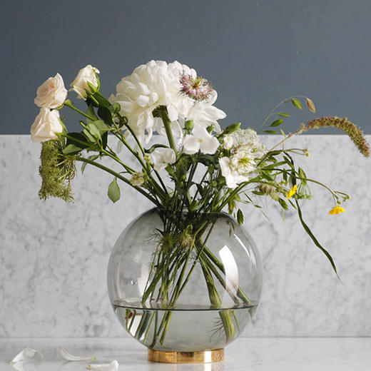 北欧球形花瓶 丹麦 aytm globe花瓶