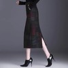 百搭中长款，直筒呢子半身裙 KFY-6650 商品缩略图4