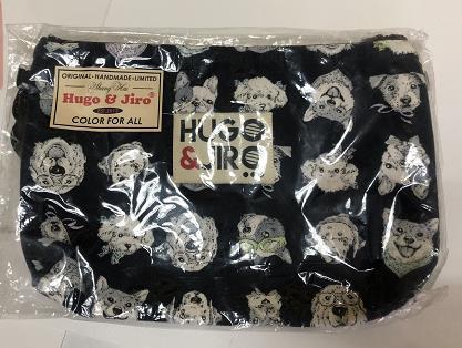 HUJI祤集pieton斜挎包插画漫画狗狗肖像 商品图1