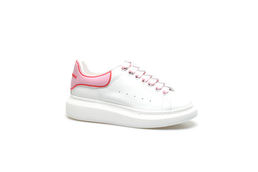 豪麟名鞋奥莱迪嘉女装丝绸牛皮革潮搭小白鞋DJXXA11WX001粉色  原价1960元 商品图0