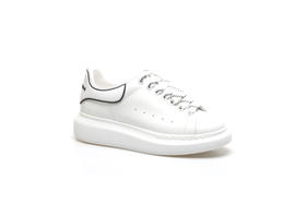 豪麟名鞋奥莱迪嘉女装丝绸牛皮革潮搭小白鞋DJXXA11WX001白色  原价1960元