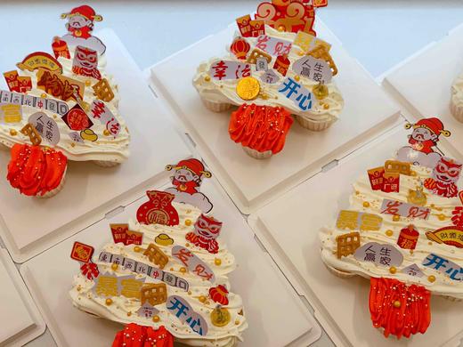 新年许愿树纸杯蛋糕 商品图1