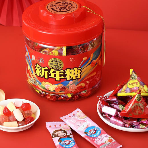 （年货）徐福记新年糖桶550g 商品图5