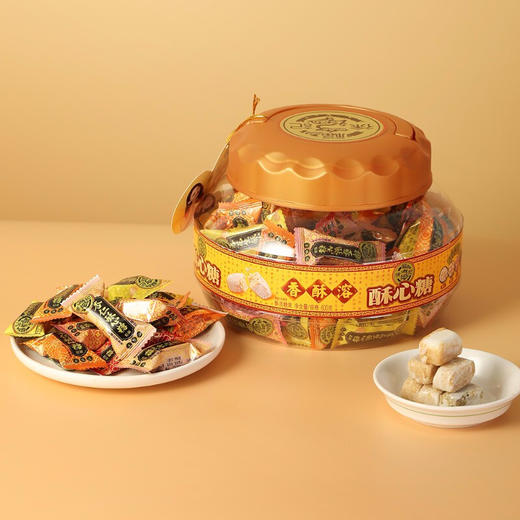 （年货）徐福记酥心糖桶600g 商品图1
