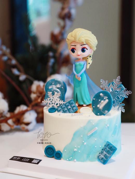 「冰雪奇缘·Elsa艾莎公主1.0」100%动物奶油（附图6寸·提前8小时预订） 商品图5