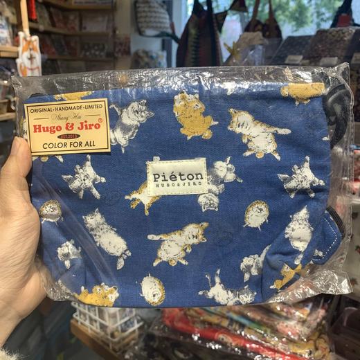 HUJI祤集pieton斜挎包插画睡觉狗狗 商品图2