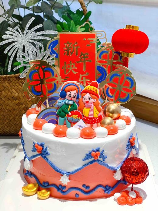 新年奶油蛋糕 下单前请仔细阅读商品详情 商品图1