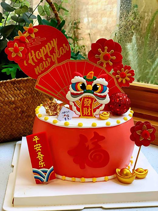 新年奶油蛋糕 下单前请仔细阅读商品详情 商品图0