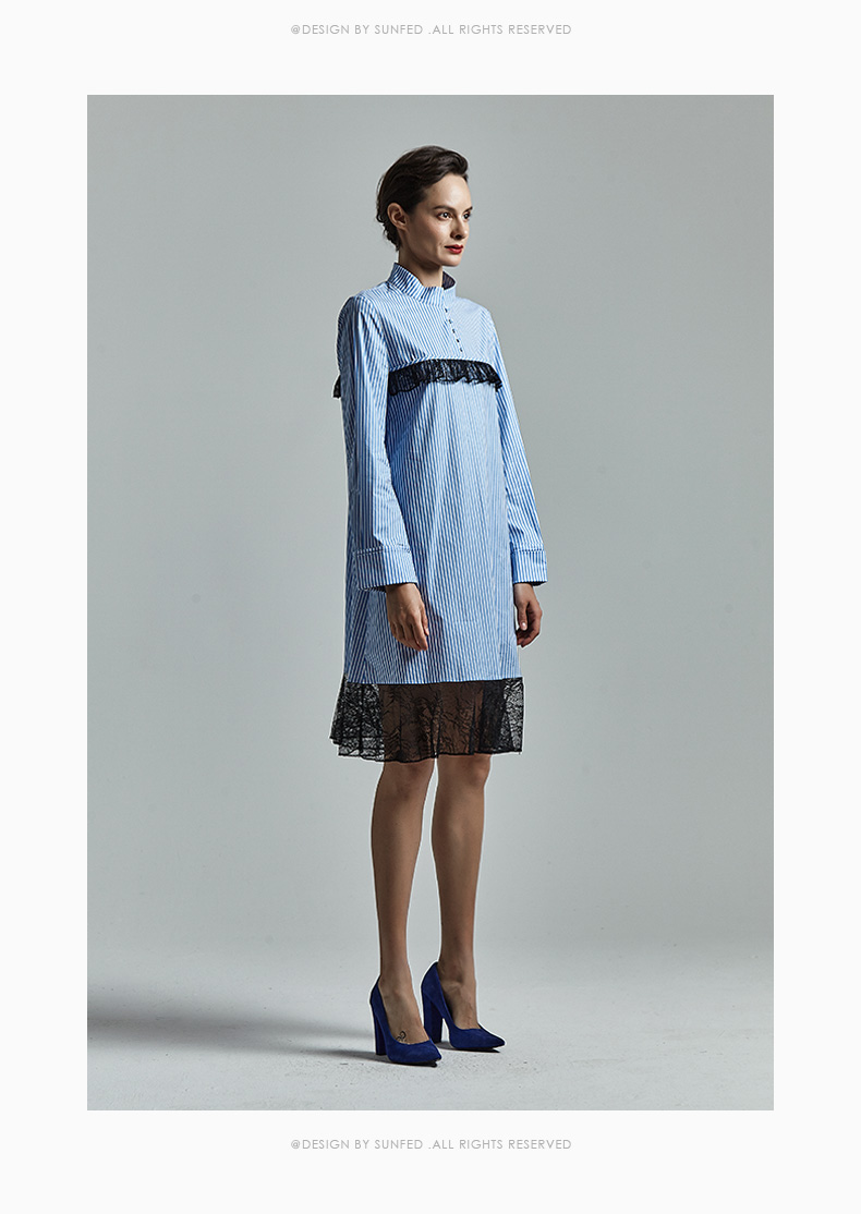 【自营】sunfed/思凡2020冬季新品原创设计师品牌长袖连衣裙女s20dl