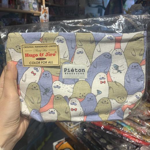 HUJI祤集pieton斜挎包插画小海豹 商品图1