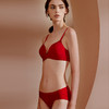 【金三塔】中国红系列真丝文胸内裤套装精美包装 商品缩略图1
