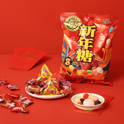 （年货）徐福记新年糖袋342g 商品图6