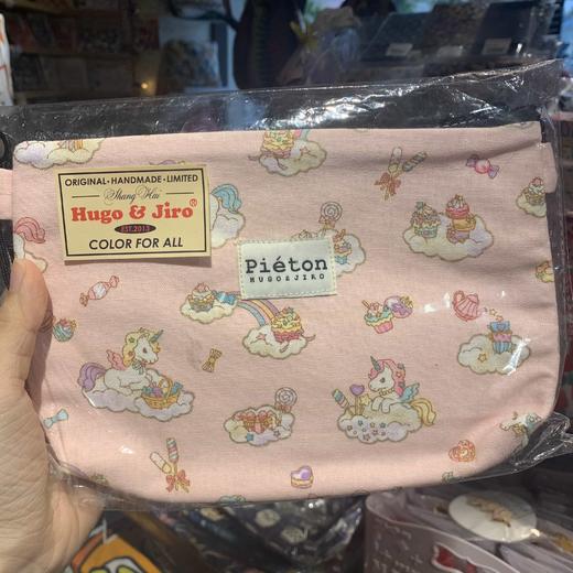 HUJI祤集pieton斜挎包插画彩虹独角兽 商品图1