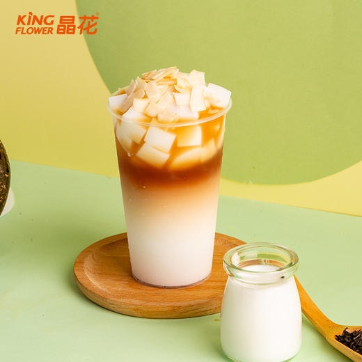 晶花奶精奶茶原料18kg香浓型m27大包装植脂末奶茶店