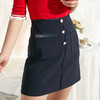 欧芮儿春新款高腰显瘦半身裙女洋气短裙简约百搭A字包臀裙 商品缩略图2