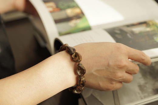 黑奇楠沉水随形手串  特价 商品图5