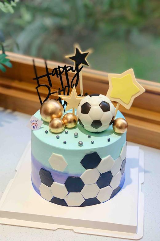 足球 奶油蛋糕下单前请仔细阅读商品详情 商品图0