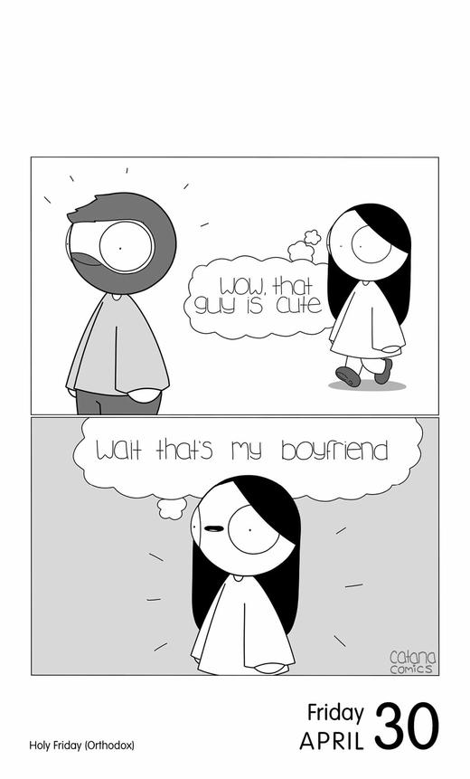 日历馆：英文原版2021日历情侣日历爱的小时刻 商品图4