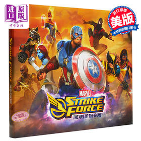 【中商原版】游戏《神威战队》艺术画册 英文原版 Marvel Strike Force: The Art Of The Game Marvel Comics