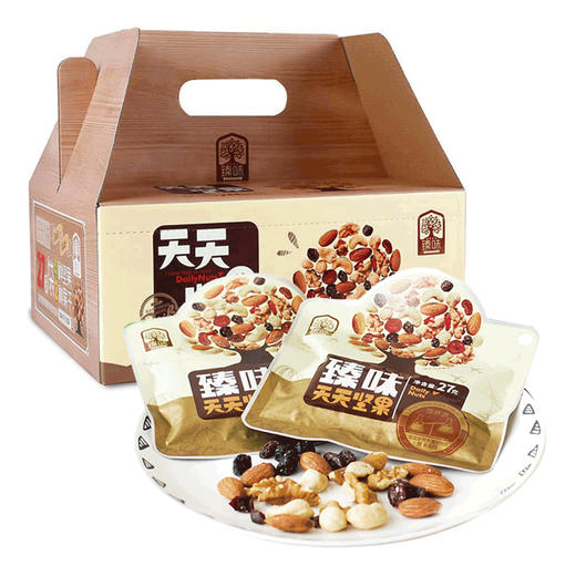 （年货）臻味810g天天坚果（A款）27g*30包 商品图4