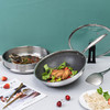 Debo 德铂迪塞尔316不锈钢蜂窝炒锅 商品缩略图0