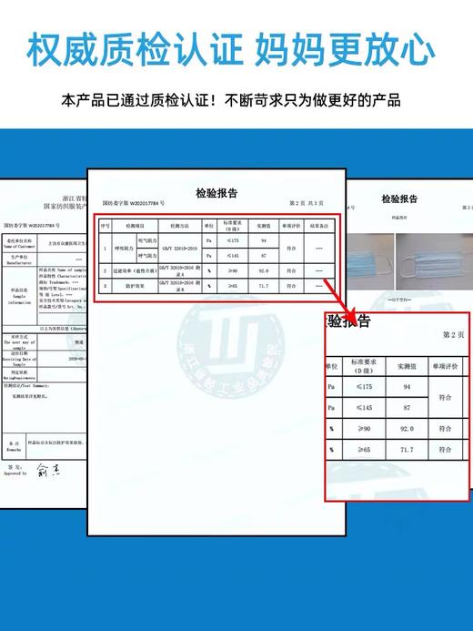 一次性防护口罩50只   单片独立包装【下单后72小时发货】 商品图3