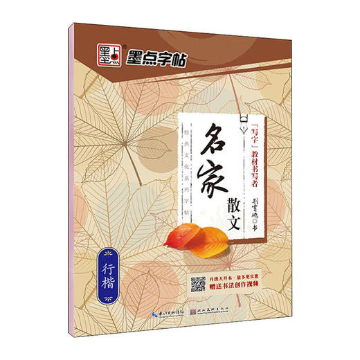 墨点字帖--名家散文.行楷(经典文化系列字帖) 商品图0