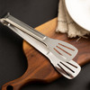 摩登主妇不锈钢食品夹子厨房牛排夹烤肉夹子烧烤夹面包夹防烫家用 商品缩略图1