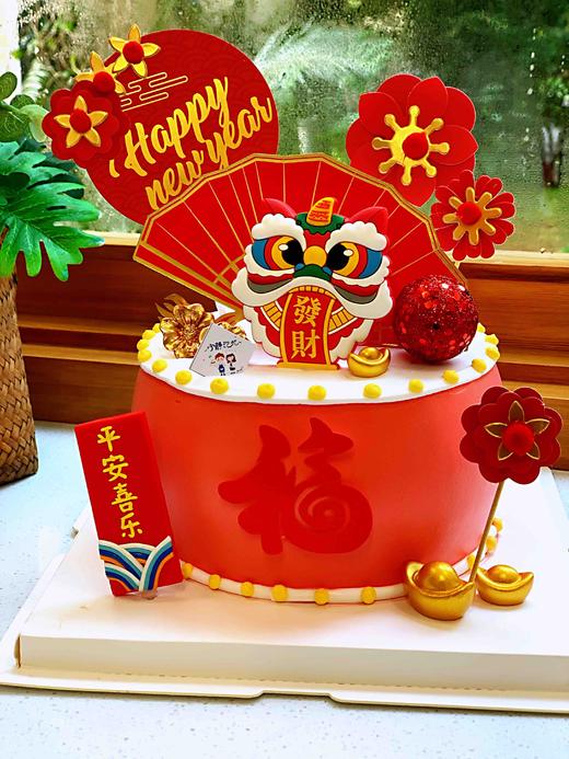 新年奶油蛋糕 下单前请仔细阅读商品详情 商品图1