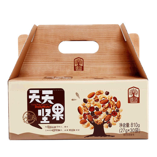 （年货）臻味810g天天坚果（A款）27g*30包 商品图0