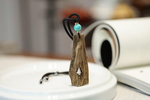 越南黑油不沉吊坠  特价 商品图1